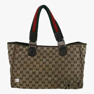 Gucci GG Supreme Canvas Web Shoulder Bag